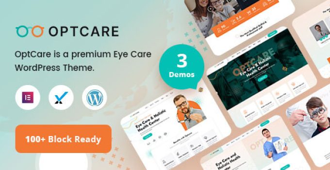 Optcare - Eye Care WordPress Theme
