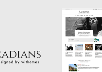 Radians - Modern Magazine/News WordPress Theme