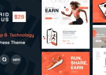 Ridius - Startup & Technology WordPress Theme