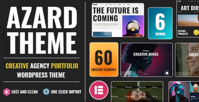 Azard - Creative Agency and Portfolio Theme