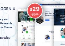 Biogenix - Science Research & Laboratory WP Theme