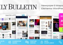Daily Bulletin - Magazine & Newspaper WordPress Theme