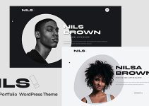 Nils - Personal Portfolio WordPress Theme