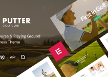 Putter - Golf Course & Playing Ground WordPress Theme