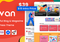 Sivan | Blog & Magazine WordPress Theme