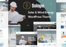 Solapa - Solar and Wind Energy WordPress Theme