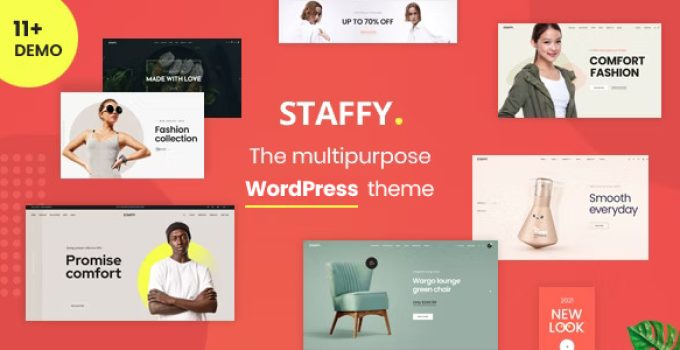 Staffy - The Responsive Multipurpose WordPress eCommerce Theme