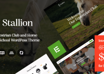 Stallion - An Equestrian Club and Horse Riding School WordPess Theme