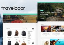 Travelador - Blog Tourism & WooCommerce Shop Theme