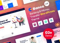 Banco - Money Transfer & Banking WordPress Theme