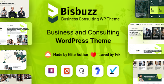 Bisbuzz - Business Consulting WordPress Theme