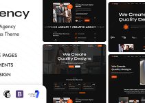 Bizency - Creative Agency & Portfolio WordPress Theme