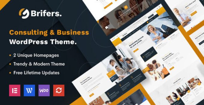 Brifers - Consulting & Business WordPress Theme