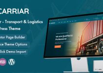 Carriar - Transport & Logistic WordPress Theme