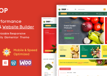 Crisop - Elementor Grocery Store & Food WooCommerce Theme