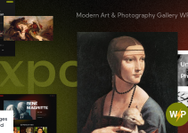 Expo - Modern Art & Photography Gallery WordPress Theme
