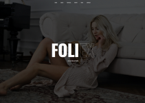 Foliex - One Page Portfolio WordPress Theme