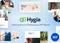 Hygia - Cleaning Services Multipurpose WordPress Theme