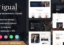 Igual - Law Firm WordPress Theme