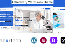 Labortech - Laboratory & Science Research WordPress Theme