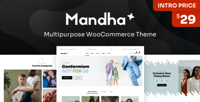 Mandha - Multipurpose WooCommerce Theme
