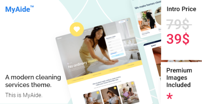 MyAide - Cleaning Services Theme