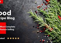 Neptune - Theme for Food Recipe Bloggers & Chefs