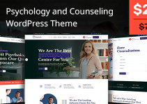 Psyocare - Psychology and Counseling WordPress Theme