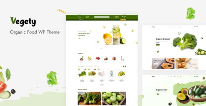 Vegety - Organic Shop WooCommerce Theme