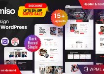 Amiso - Web Design Agency WordPress Theme