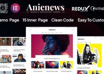 Anienews – News & WooCommerce WordPress Theme