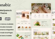 Canabiz - Cannabis & Medical Marijuana WordPress Theme