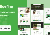 Ecofine - Ecology & Environment WordPress Theme