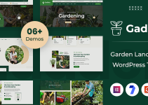 Gadden - Garden Landscaper WordPress Theme