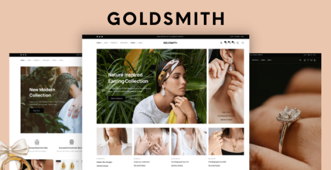 GoldSmith - Jewelry Store WooCommerce Theme