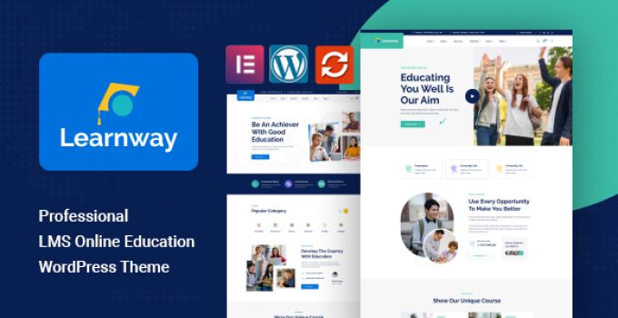 Learnway - Professional LMS Online Education Course WordPress Theme