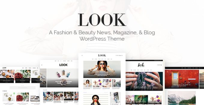 Look: Minimal Magazine and Blog WordPress Theme