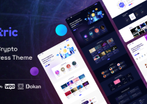 Niftric - NFT Marketplace WordPress Theme