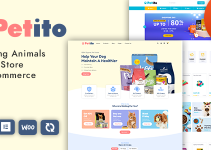 Petito - Animals and Pets Store WooCommerce Theme