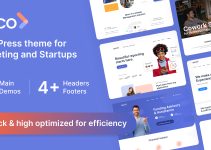 Qoco - Business, Marketing and Finance WordPress theme