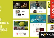 Racquet - Tennis, Badminton & Squash WordPress Theme