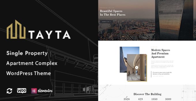 Tayta - Single Property & Apartment Complex Theme