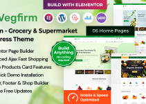 Vegfirm - Grocery & Supermarket WordPress Theme