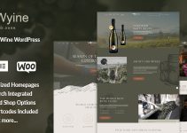 Wyine - Wine Store & Vineyard WordPress Theme