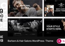 BladeHub - Barber Shop & Hairdressers WordPress Theme