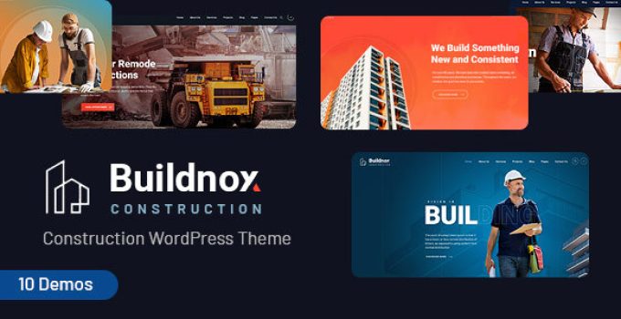 Buildnox - Construction And Architecture Theme