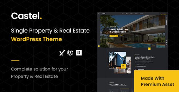 Castel – Single Property & Real Estate WordPress Theme