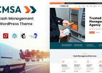 CMSA - Cash Management WordPress Theme