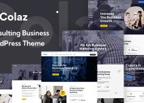 Colaz - Business Consulting WordPress Theme