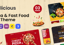 Dilicious - Pizza & Fast Food WordPress Theme